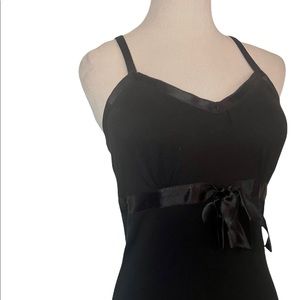 Old Navy Black ‘Perfect Fit’ Silk Blend Camisole Top Sz: XS 🖤